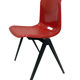 Chaise galvanitas vintage avec pieds compas