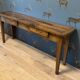 Antique console table