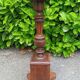 Carved oak stool