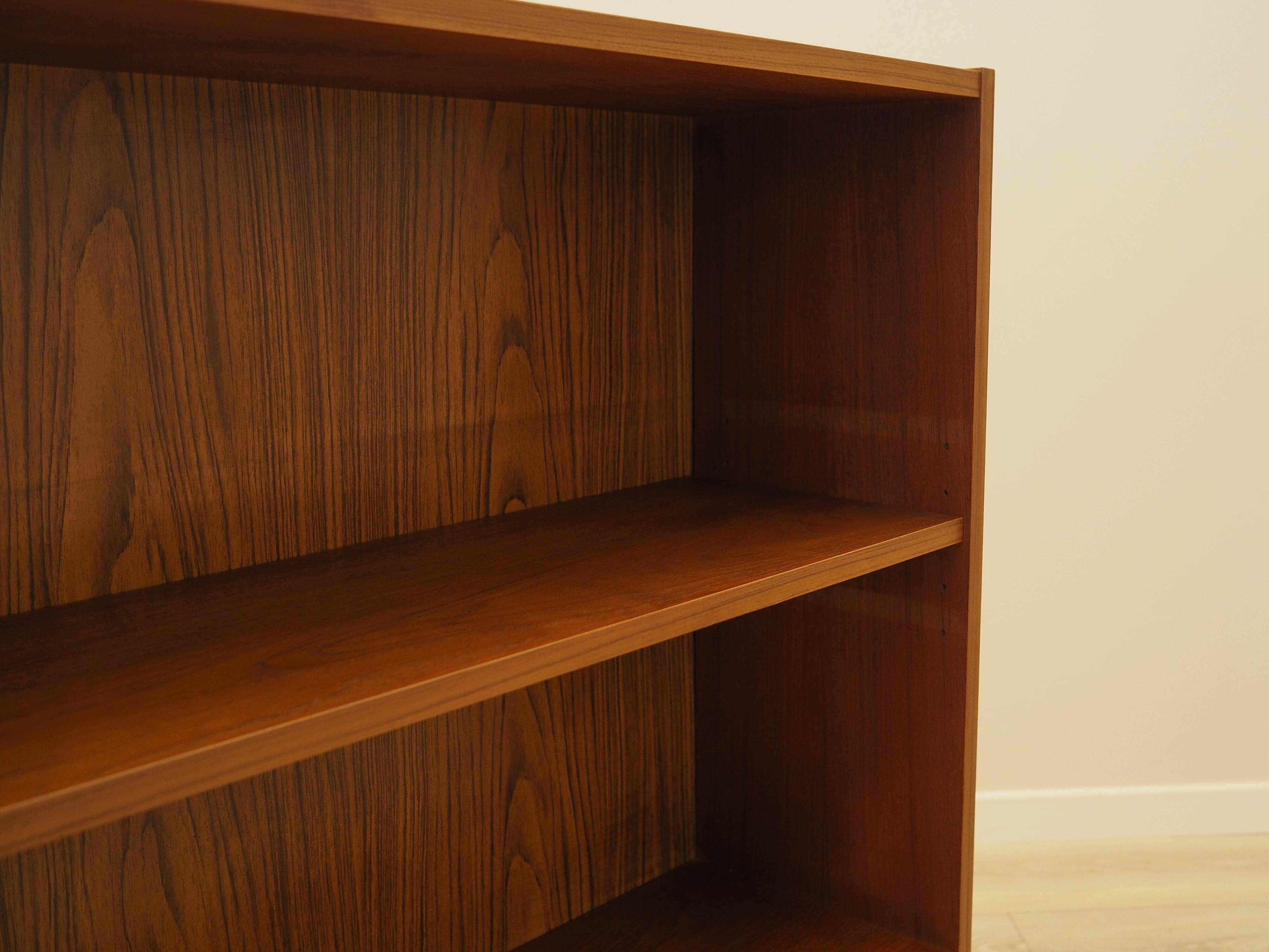 Teak bookcase, Danish design, 1970s, made in Denmark