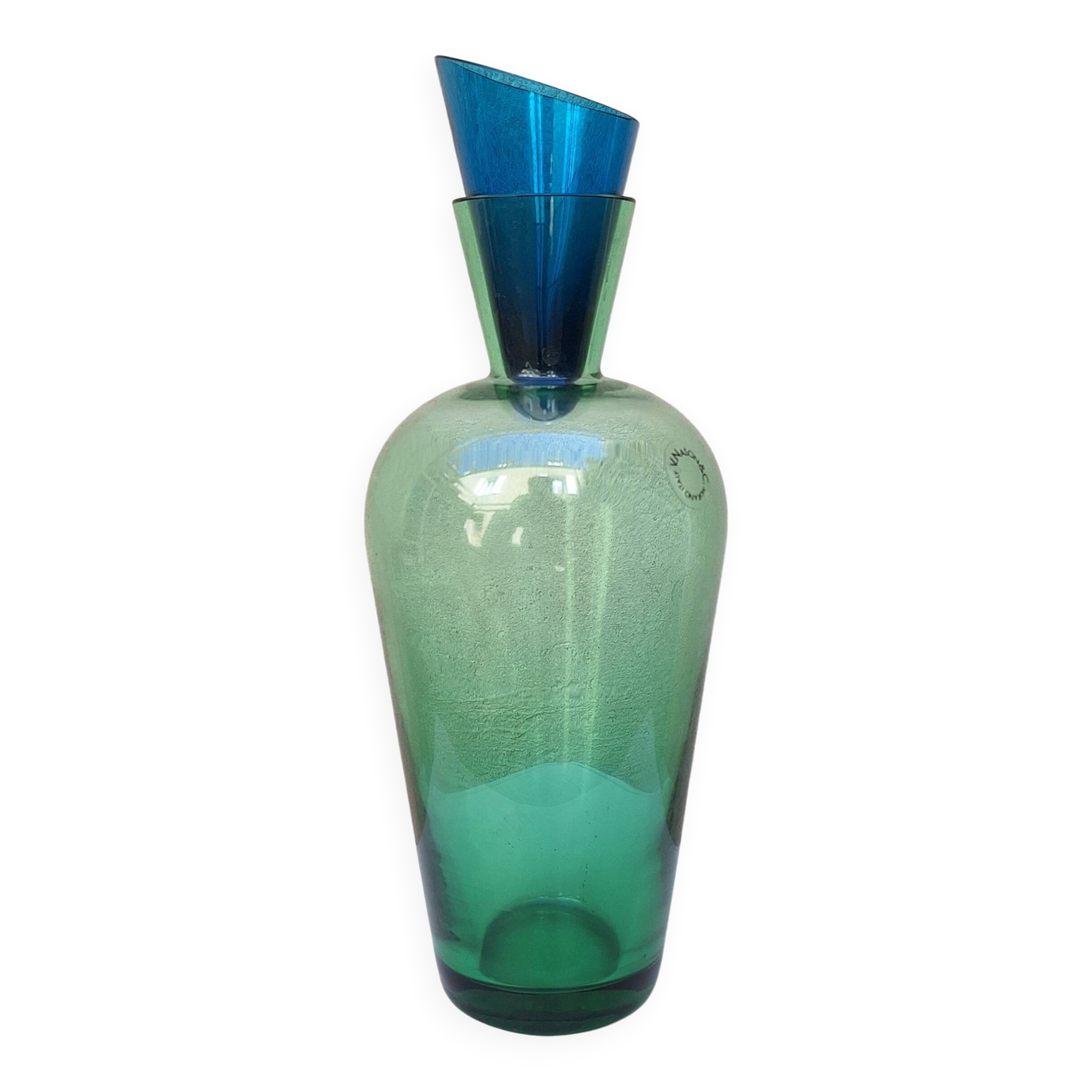 Murano glass carafe by Vicenzo Nason and company