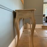 Light oak console