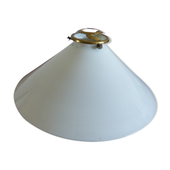 Wall lamp, opaline lampshade