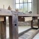 Etabli console en chêne massif 220cm