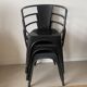 Lot de 3 fauteuils type TOLIX A56
