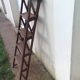 Wooden stepladder for decoration