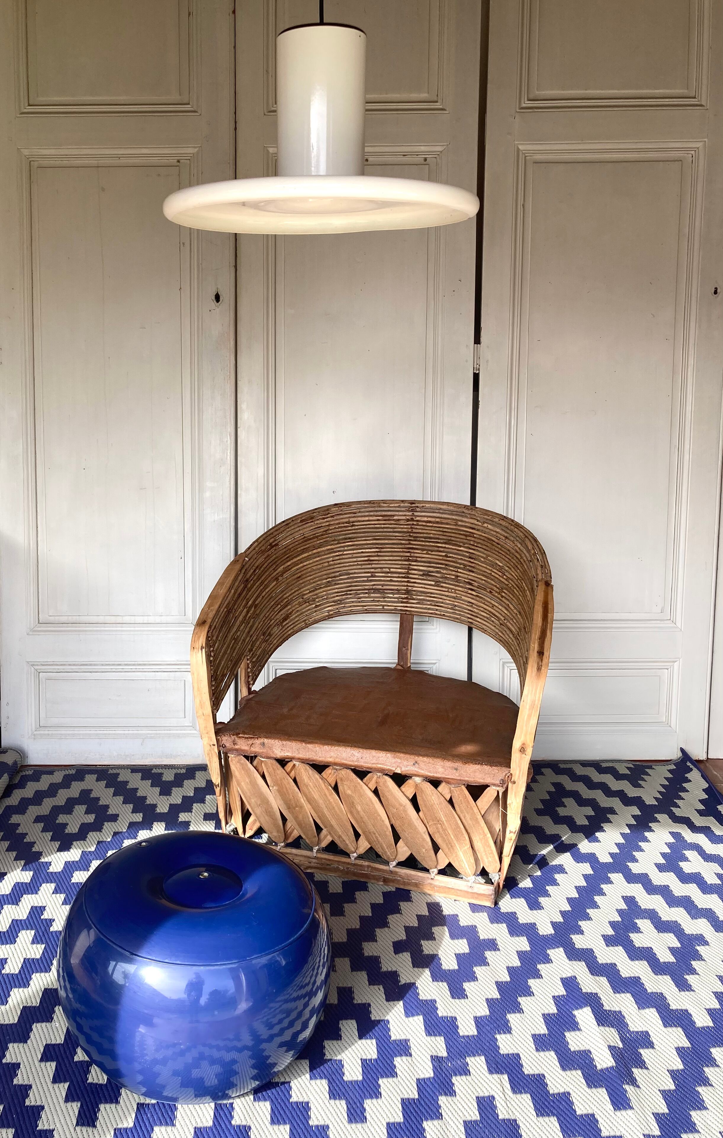 Mexican craft armchair equippal