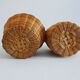 Pair of rattan vases, braided vase 1960