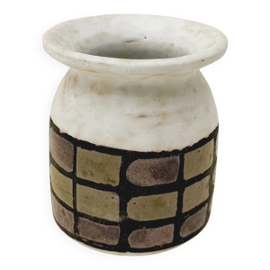 Vase en céramique signé, - france