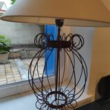 Pied de lampe métal