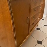 Vintage compass feet sideboard