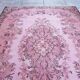 Vintage Decorative Pink Rug sku 2535