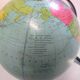 Ancien Globe terrestre carte taride