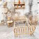 Lit rotin vintage