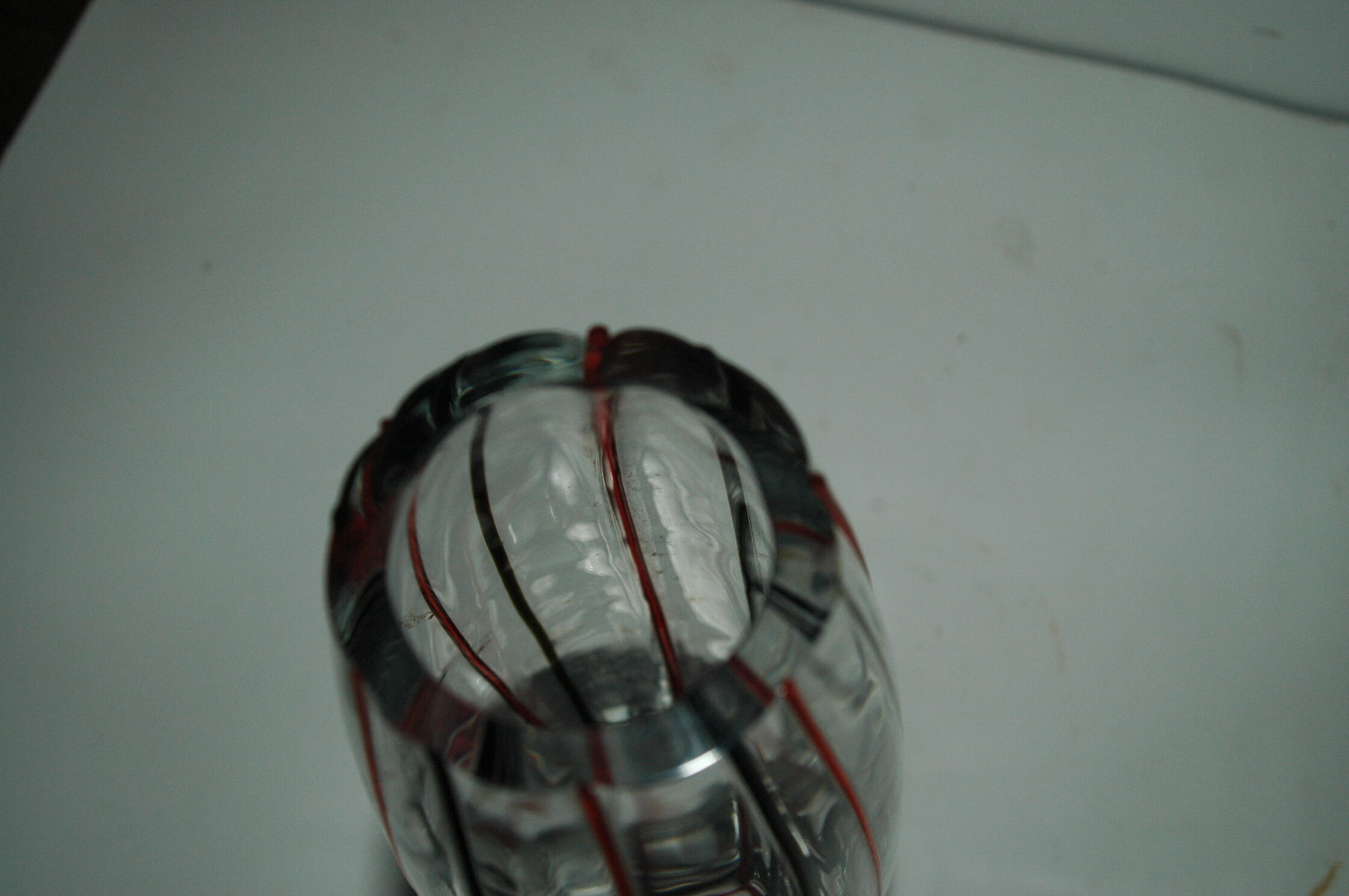 70's Italy design glass vase
