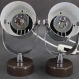 1970s Stanislav Indra Pair Of Wall lamps by Combi Lux, Czechoslovakia