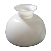Globe opaline abat jour de lustre suspension lampe
