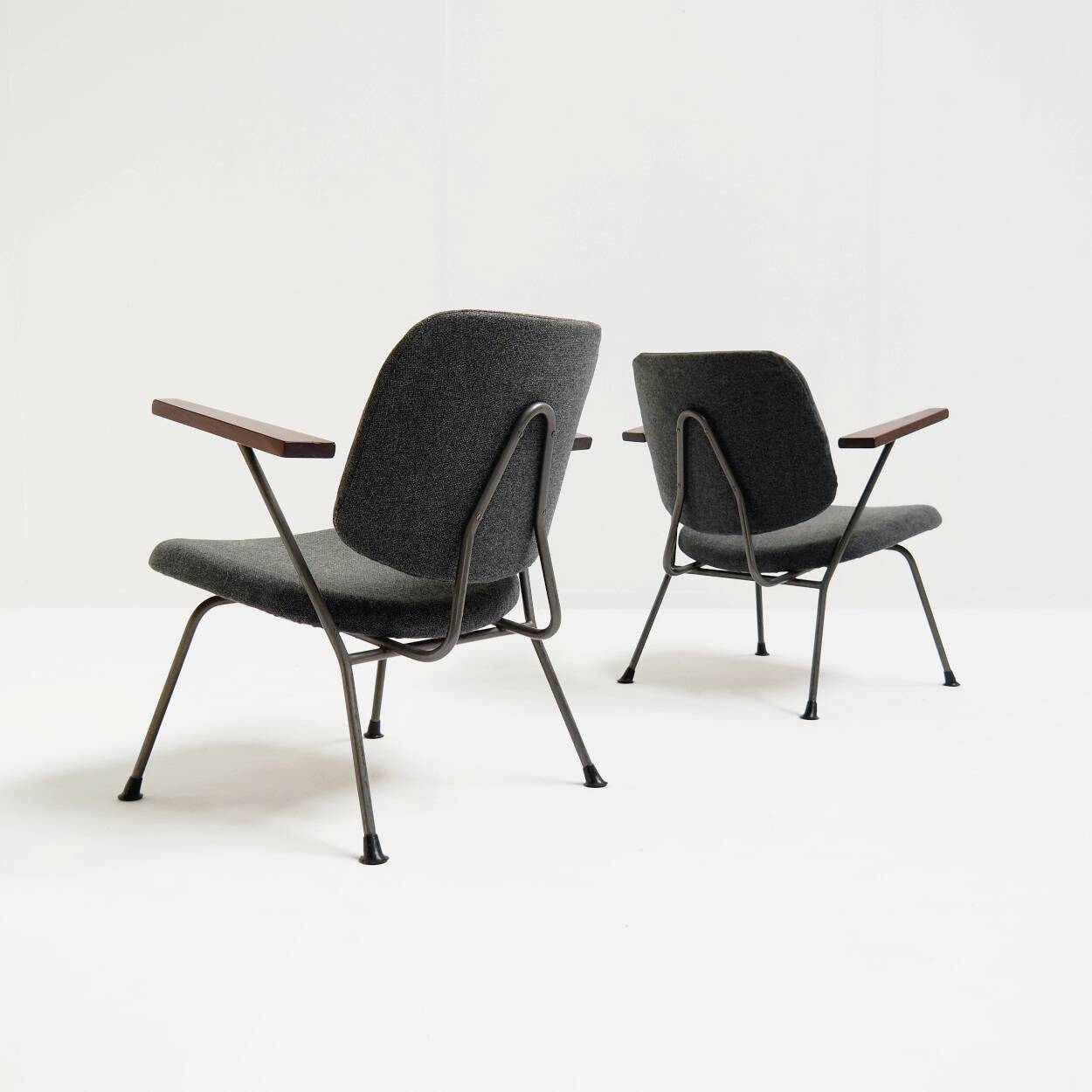 Set of Two Easy Chairs by Gijs Van Der Sluis, 1960s