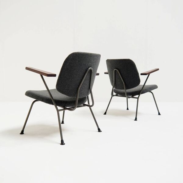 Ensemble de deux fauteuils par Gijs Van Der Sluis, 1960s