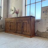 Row of pine loom furniture
