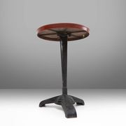 Cast Iron Bistro Table with Bakelite Top from Louis Vuitton, France, 1930s