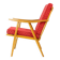Mid Century Boomerang Armchair By Ton, Czechoslovakia 1960s