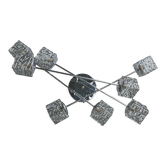 Luminaire métal chromé articulé