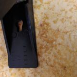 Chrome clip-on spotlight, made in Italy