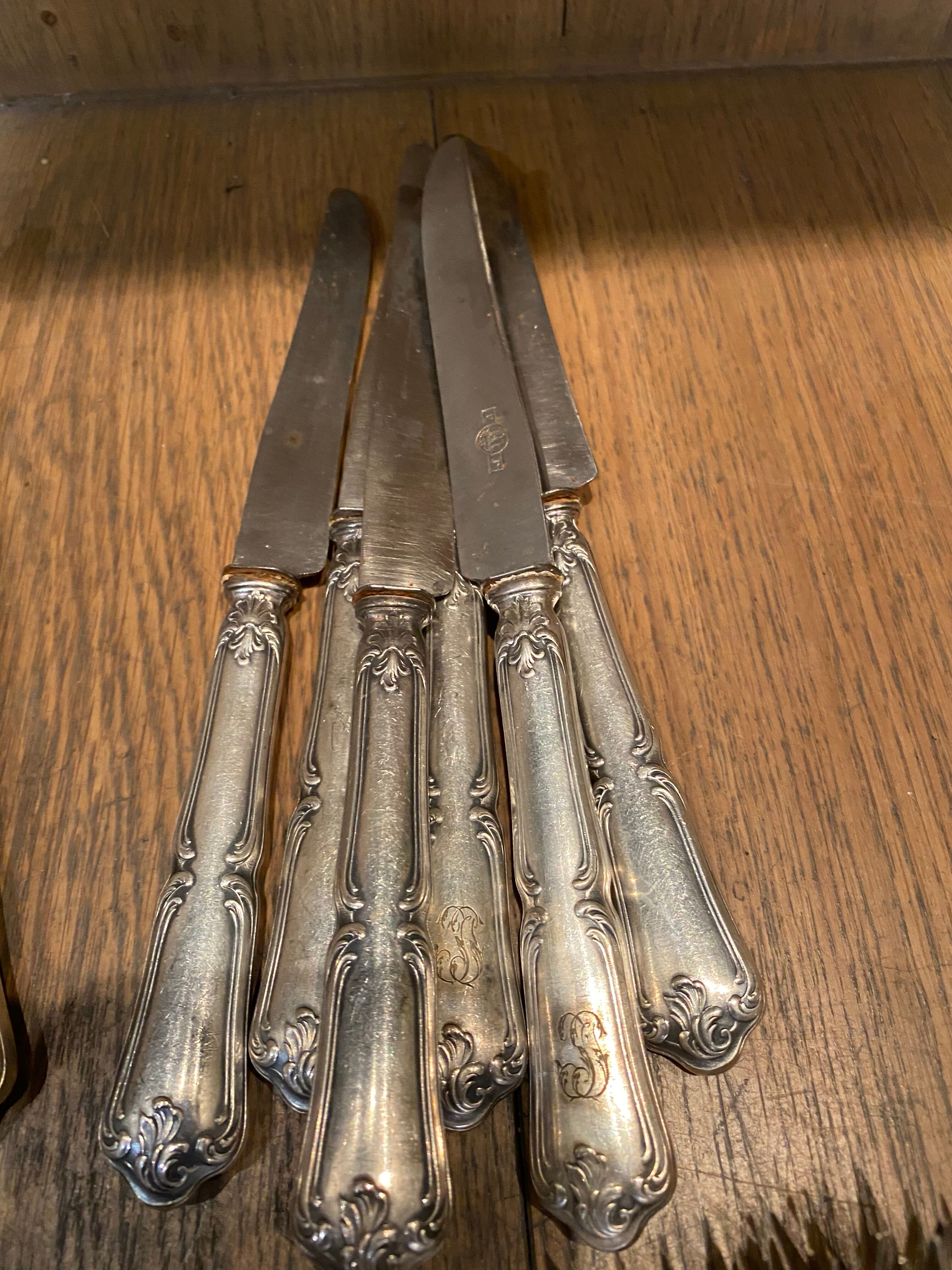 Saglier Brothers cutlery cutlery 48 pieces