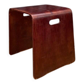 Scandinavian wooden stool, 1970s