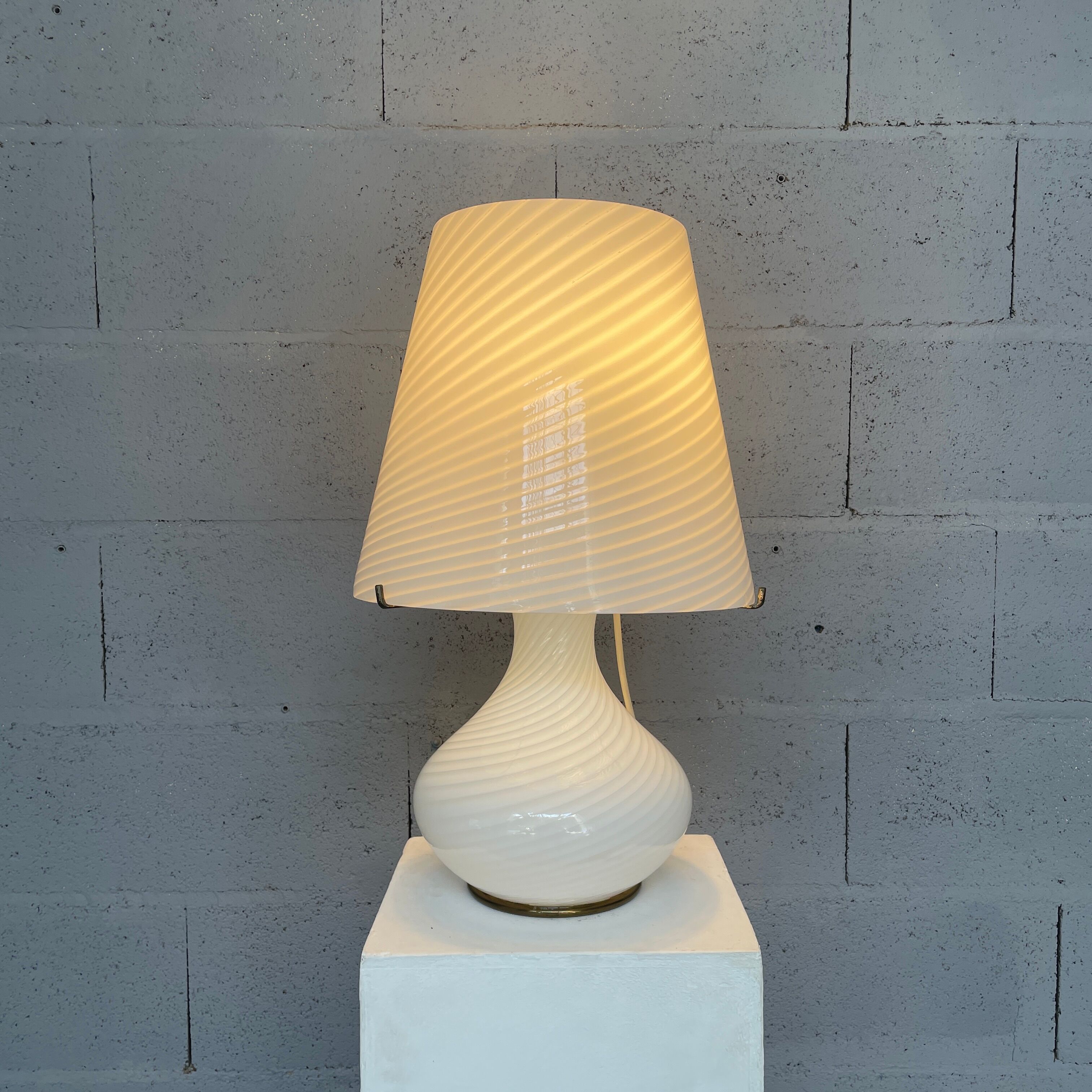 Large table lamp, Murano