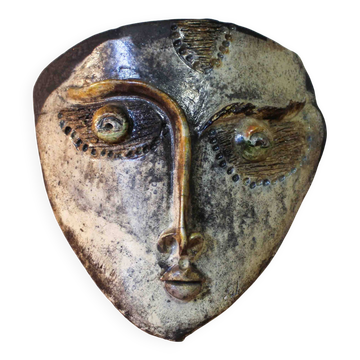 Decorative raku mask