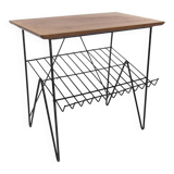 "Stringbord" side table in teak, Sweden, 1950