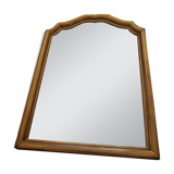 Antique mirror, frame in gilded wood with fine gold.