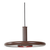 Lampe suspendue vintage danoise Optima par Hans Due, Fog og Morup, années 1970