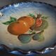 Vintage fruit bowl signed Pagric Spain 1980s