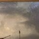 19th century oil on canvas, Low Tide, Framed Seascape
