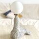Large vintage seal lamp from the 60s-70s.