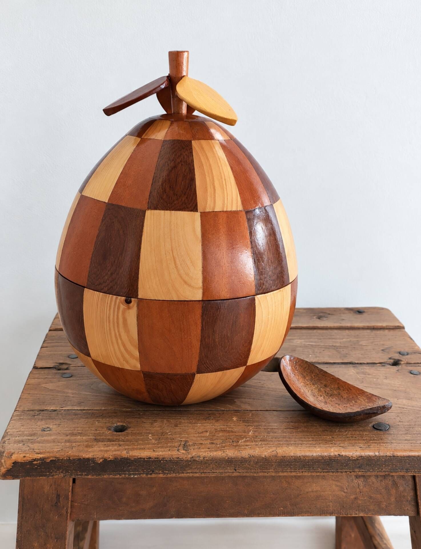 Seau à glaçons noix de coco • Mid-Century