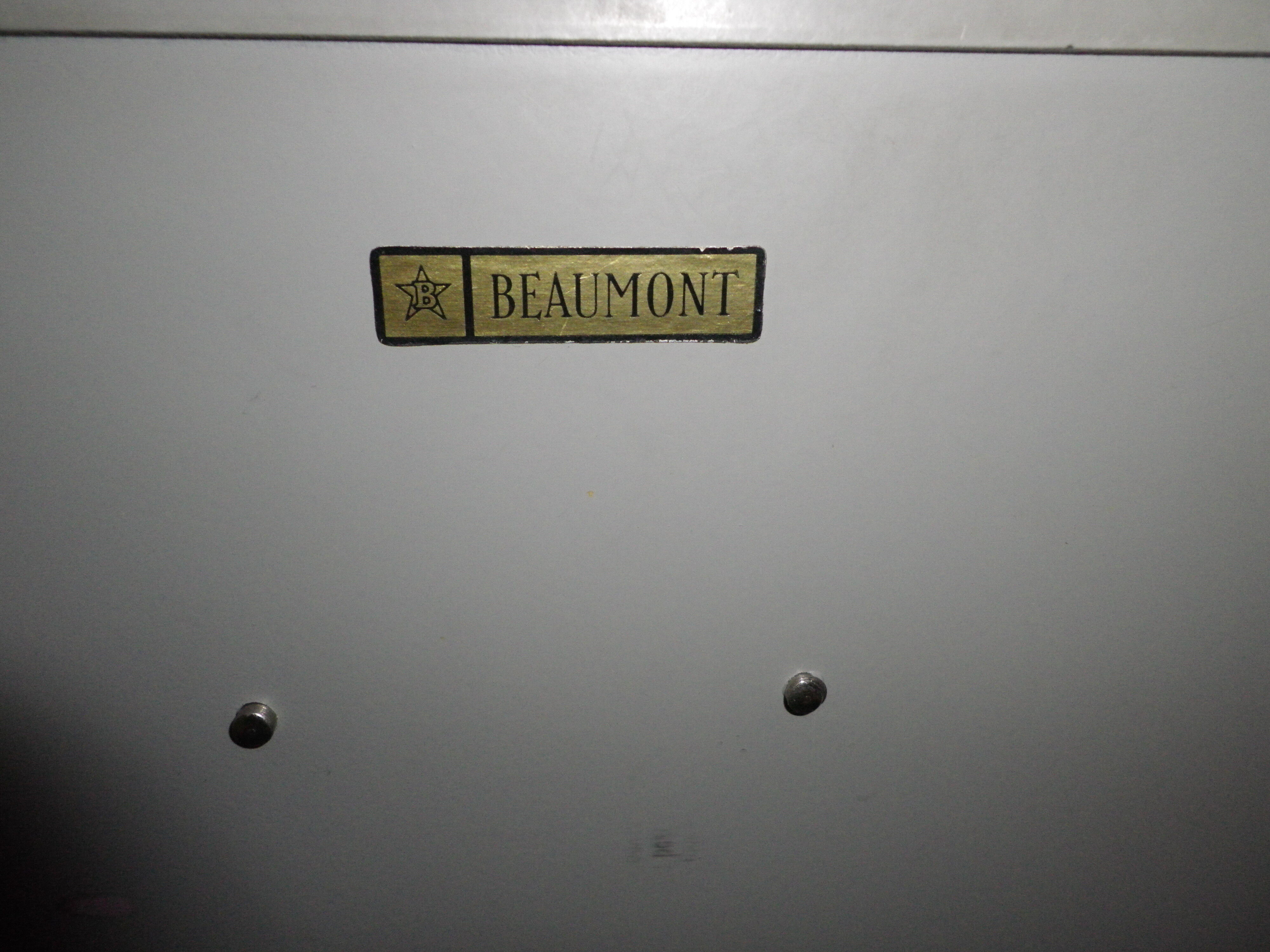 Old safe box - beaumont - 1950/1960