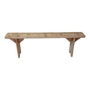 banc de ferme en sapin