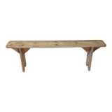 Fir farmhouse bench