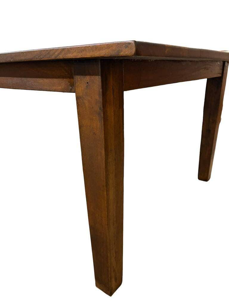 XL vintage dining table in solid wood