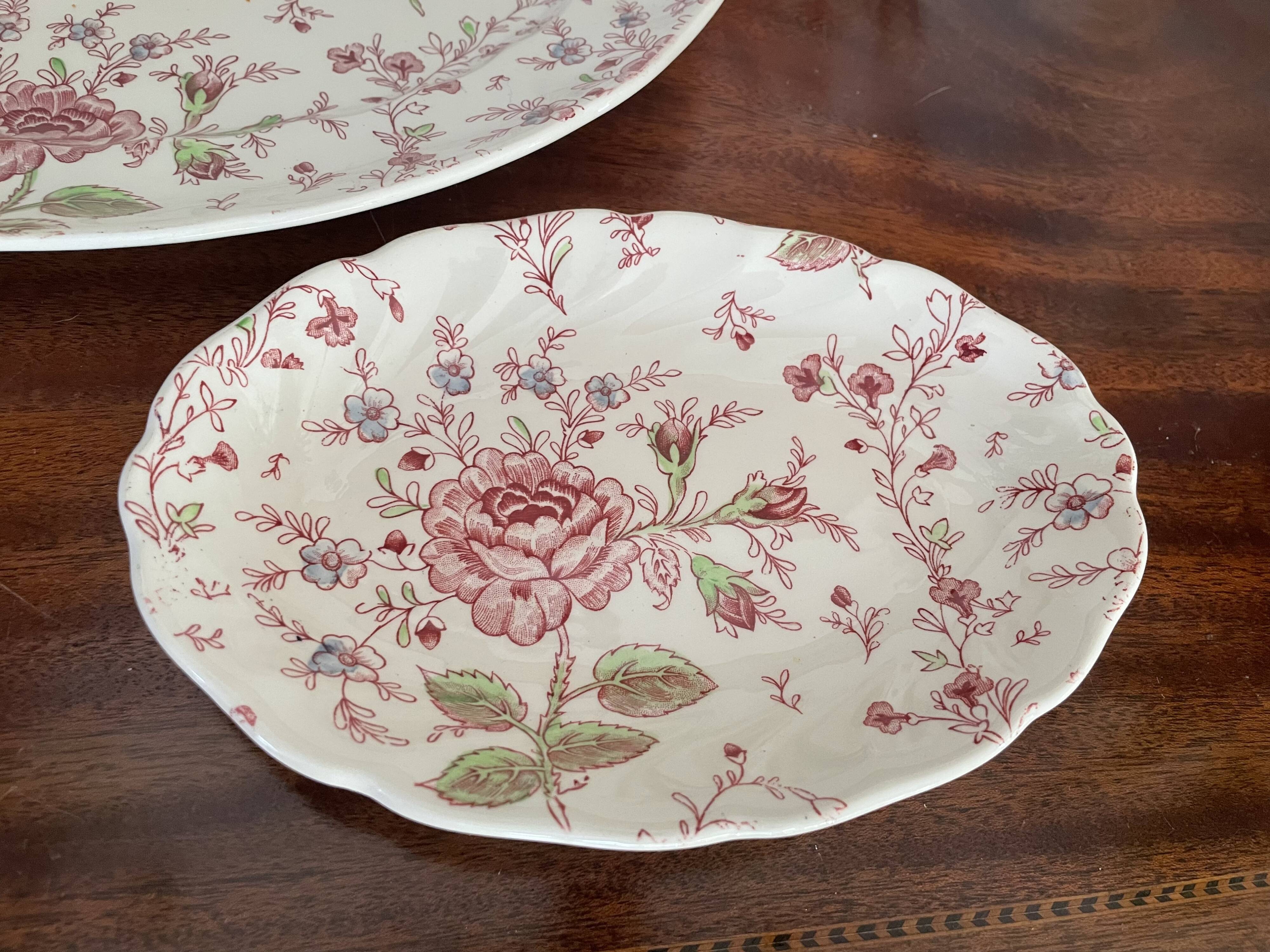 Vintage Rose Chintz Johnson Brothers dishes