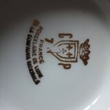 Luxury porcelain sugar bowl from the Compagnie Nationale