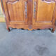 19th-century high buffet in cherry wood