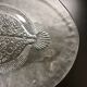 Vintage glass fish plate 32 x 25 cm