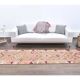 2'5x12'8 Vintage Orange Geometric Turkish Hand-Knotted Runner Rug 77x390