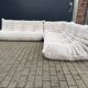 Original ligne roset togo set 3z, 2z + corner beige corduroy in new condition!!