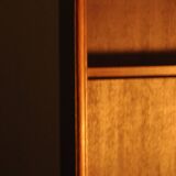 A majestic Danish walnut bookcase